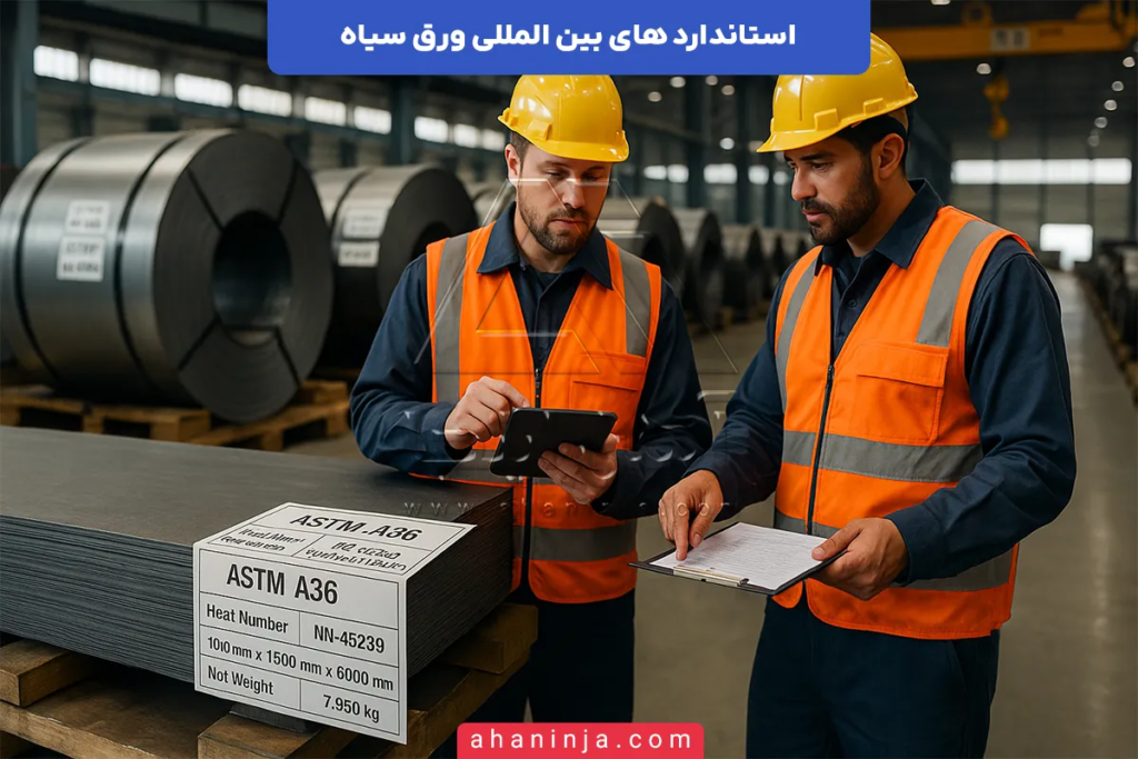 استانداردهای بینالمللی ورق سیاه + اهمیت آن در صنایع 4 استانداردهای بینالمللی ورق سیاه