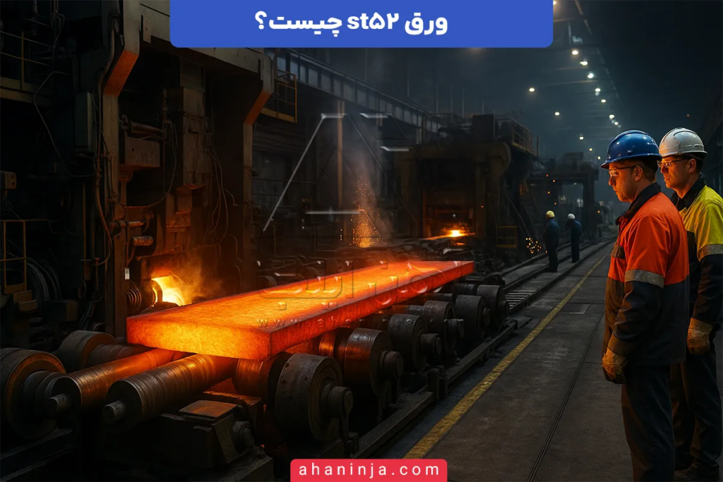 ورق st52 چیست؟ + مشخصات فنی ورق st52 5 ورق st52