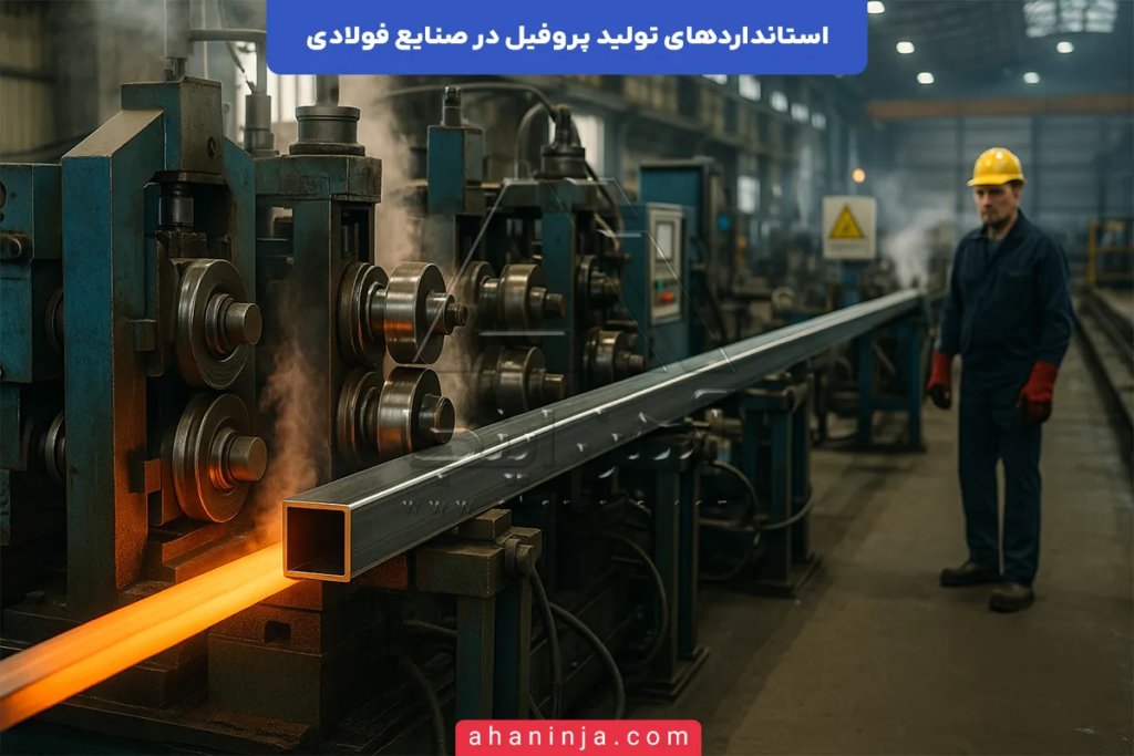 استاندارد های تولید پروفیل در صنایع فولادی + معیار های جهانی کیفیت 3 استاندارد های تولید پروفیل