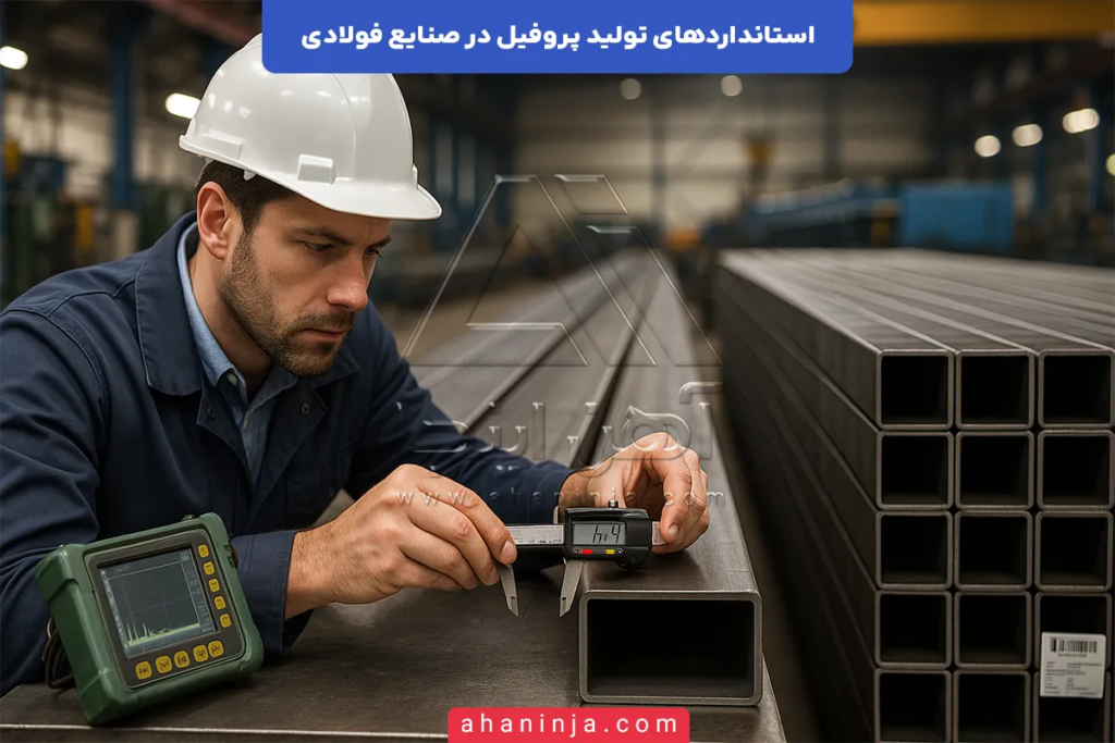 استاندارد های تولید پروفیل در صنایع فولادی + معیار های جهانی کیفیت 5 استاندارد های تولید پروفیل
