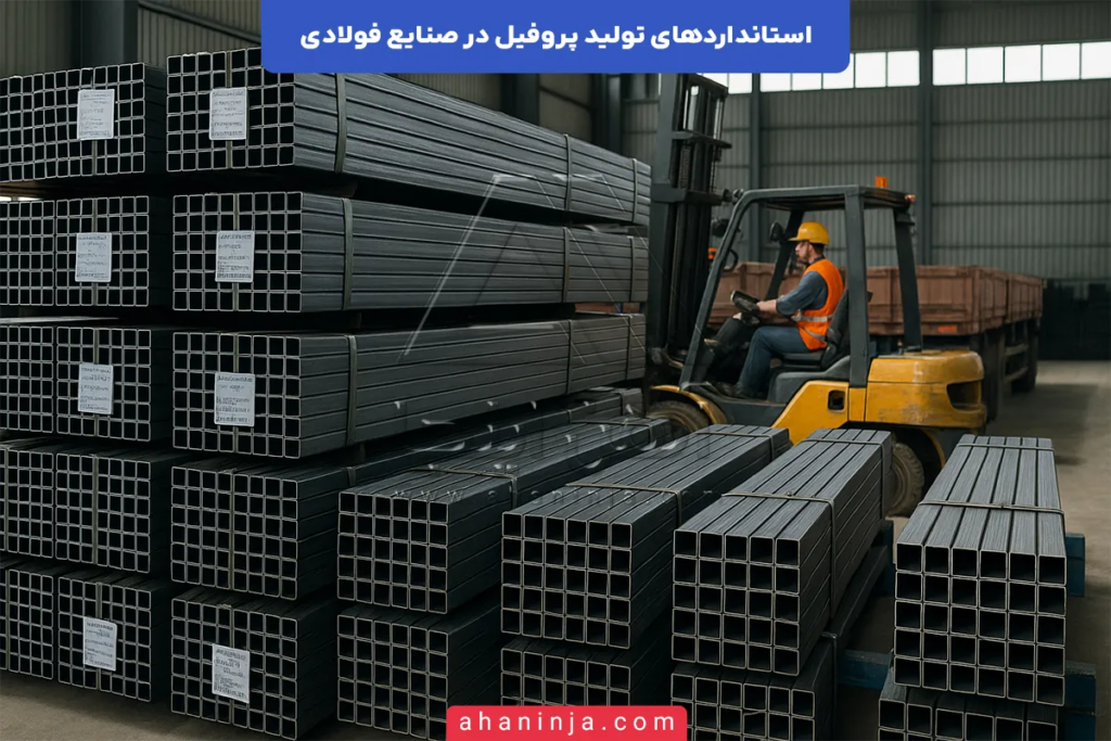 استاندارد های تولید پروفیل در صنایع فولادی + معیار های جهانی کیفیت 4 استاندارد های تولید پروفیل