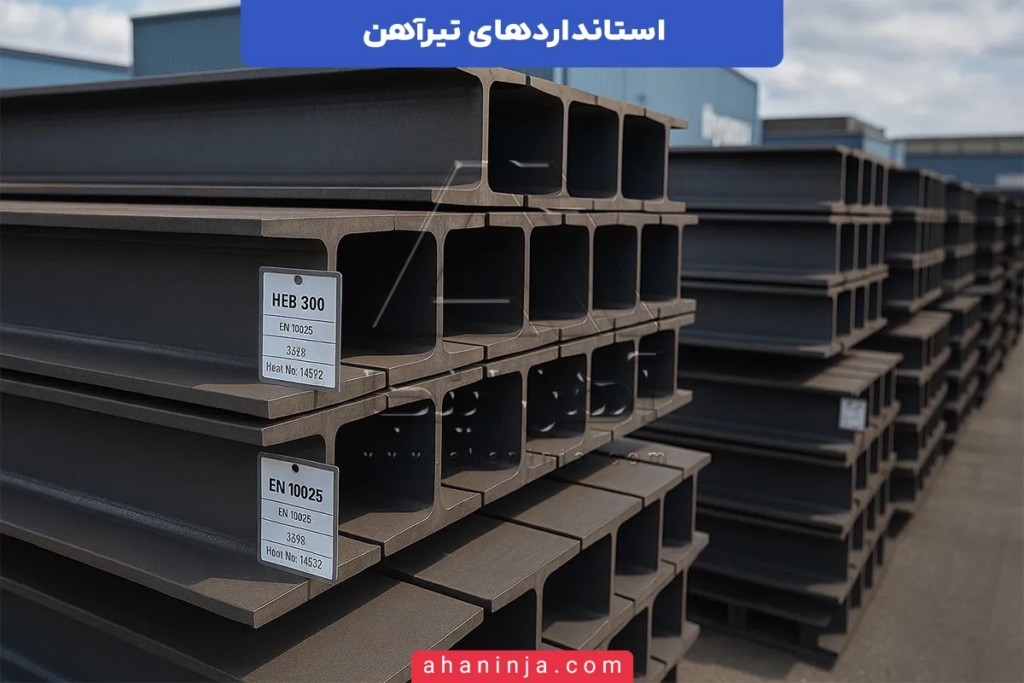 استاندارد های تیرآهن در ایران و اروپا + بررسی فنی 3 استاندارد های تیرآهن