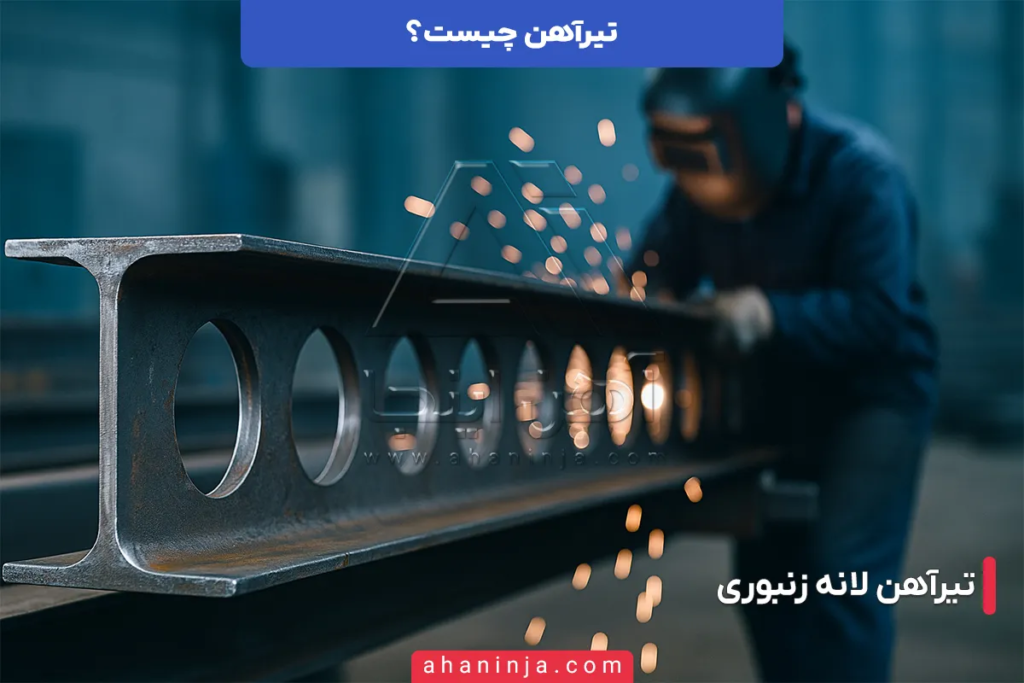 تیرآهن چیست و چرا در سازههای فولادی حیاتی است؟ 6 تیرآهن