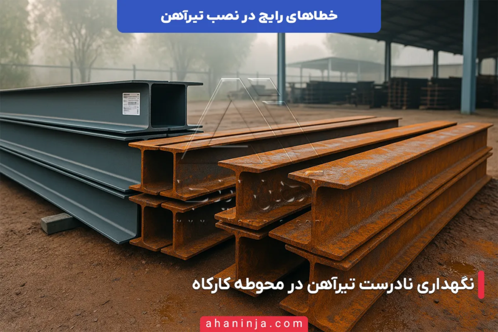 خطا های رایج در نصب تیرآهن + راه های جلوگیری از آن 5 خطا های رایج در نصب تیرآهن