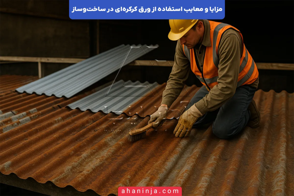 مزایا و معایب استفاده از ورق کرکره ای در ساخت و ساز 4 مزایا و معایب استفاده از ورق کرکره ای