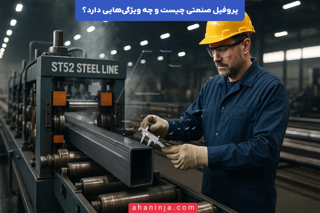 پروفیل صنعتی چیست و چه ویژگی هایی دارد؟ + کاربرد ها و مشخصات فنی 3 پروفیل صنعتی چیست
