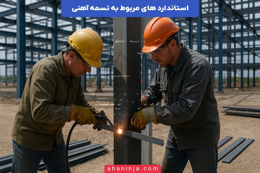 استاندارد های تسمه آهنی + استاندارد های تولید و استفاده 5 استاندارد های تسمه آهنی