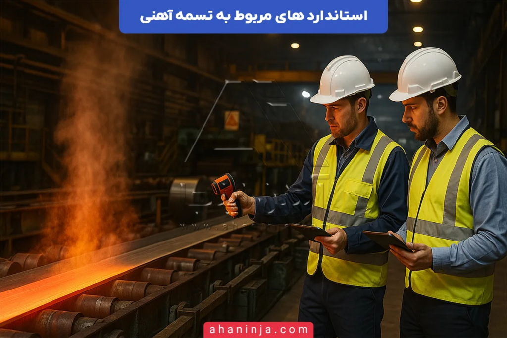 استاندارد های تسمه آهنی + استاندارد های تولید و استفاده 3 استاندارد های تسمه آهنی