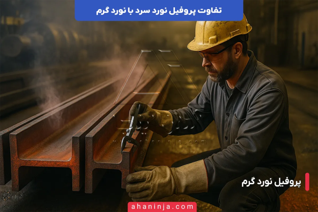 تفاوت پروفیل نورد سرد و نورد گرم در پروژه ها 4 تفاوت پروفیل نورد سرد و نورد گرم