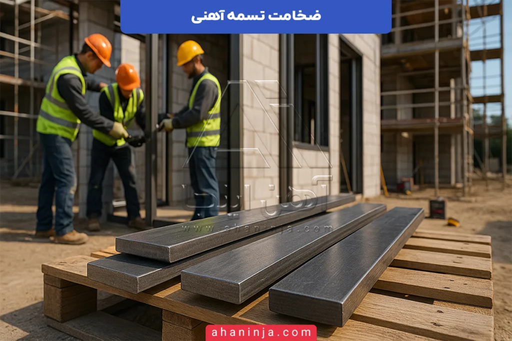 ضخامت تسمه آهنی + بررسی انواع ضخامت این مقطع 4 ضخامت تسمه آهنی