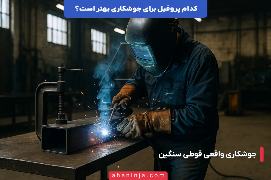 بهترین پروفیل برای جوشکاری کدام است؟ + بررسی کامل 5 بهترین پروفیل برای جوشکاری