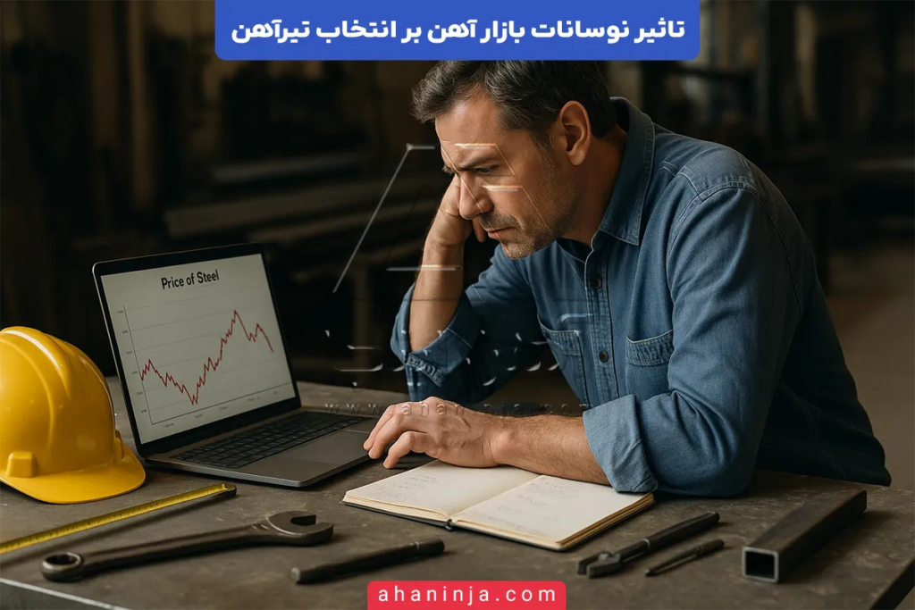 بررسی تاثیر نوسانات بازار آهن بر انتخاب تیرآهن پروژه ها 5 بررسی تاثیر نوسانات بازار آهن بر انتخاب تیرآهن