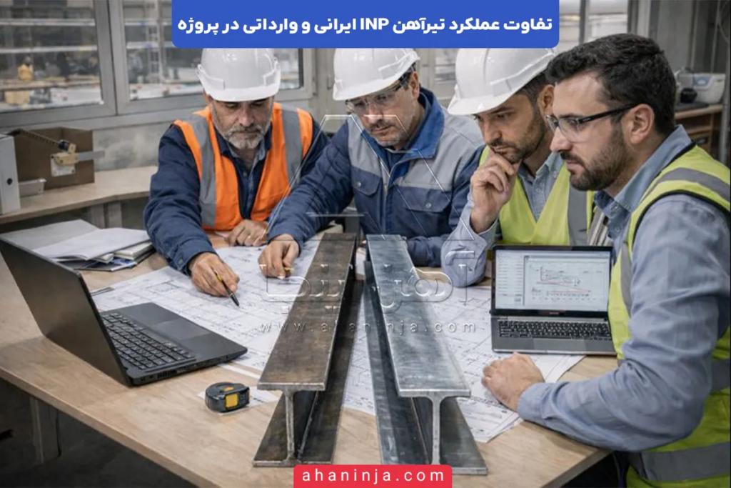 تفاوت عملکرد تیرآهن INP ایرانی و وارداتی در پروژه ها 3 تفاوت عملکرد تیرآهن INP ایرانی و وارداتی در پروژه ها