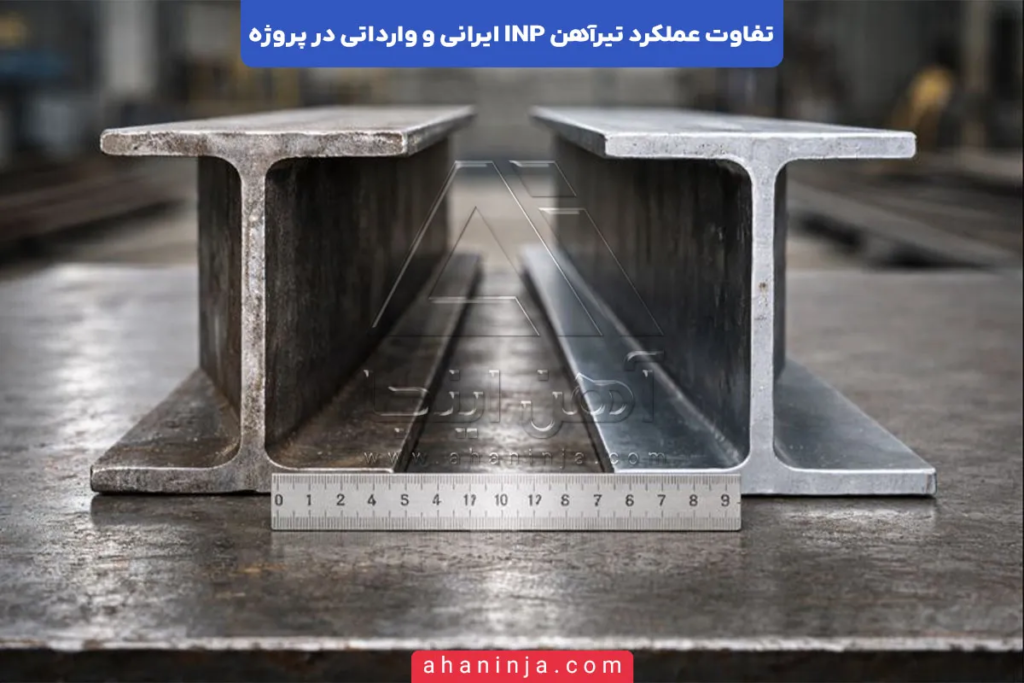 تفاوت عملکرد تیرآهن INP ایرانی و وارداتی در پروژه ها 4 تفاوت عملکرد تیرآهن INP ایرانی و وارداتی در پروژه ها