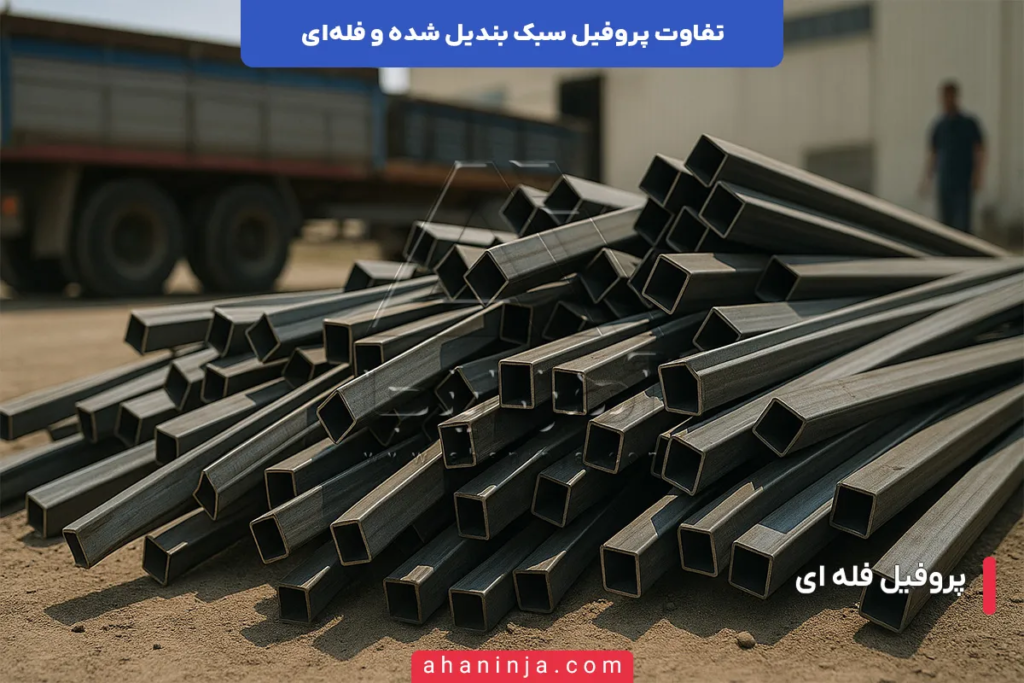 تفاوت پروفیل سبک بندیل شده و فله ای چیست؟ 4 تفاوت پروفیل سبک بندیل شده و فله ای