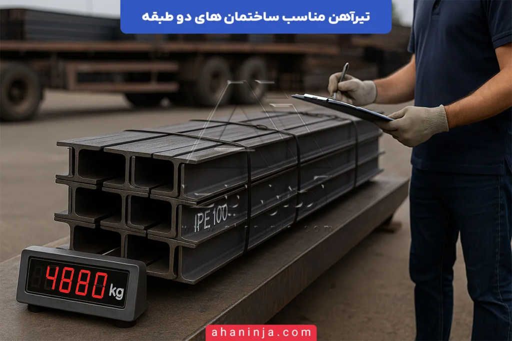 تیرآهن مناسب ساختمان دوطبقه + نکات مهم در خرید و انتخاب 6 تیرآهن مناسب ساختمان دوطبقه