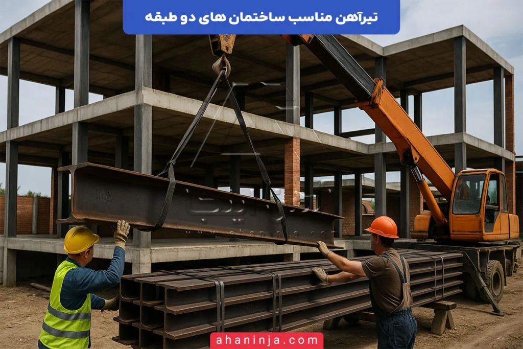 تیرآهن مناسب ساختمان دوطبقه + نکات مهم در خرید و انتخاب 5 تیرآهن مناسب ساختمان دوطبقه