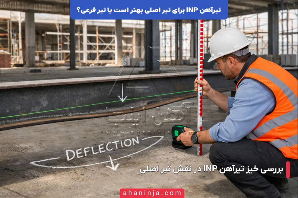 تیرآهن INP برای تیر اصلی بهتر است یا تیر فرعی؟ 5 تیرآهن INP برای تیر اصلی بهتر است یا تیر فرعی؟