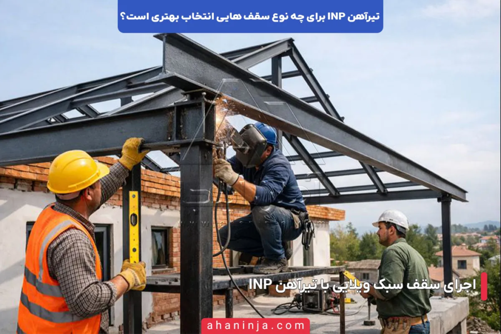 تیرآهن INP برای چه سقف هایی انتخاب بهتری است؟ 5 تیرآهن INP برای چه سقف هایی انتخاب بهتری است؟