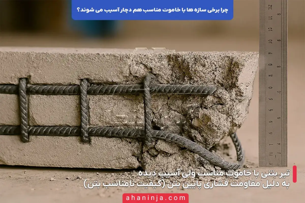 چرا برخی سازه ها با خاموت مناسب هم دچار آسیب می شوند؟ 6 چرا برخی سازه ها با خاموت مناسب هم دچار آسیب می شوند؟