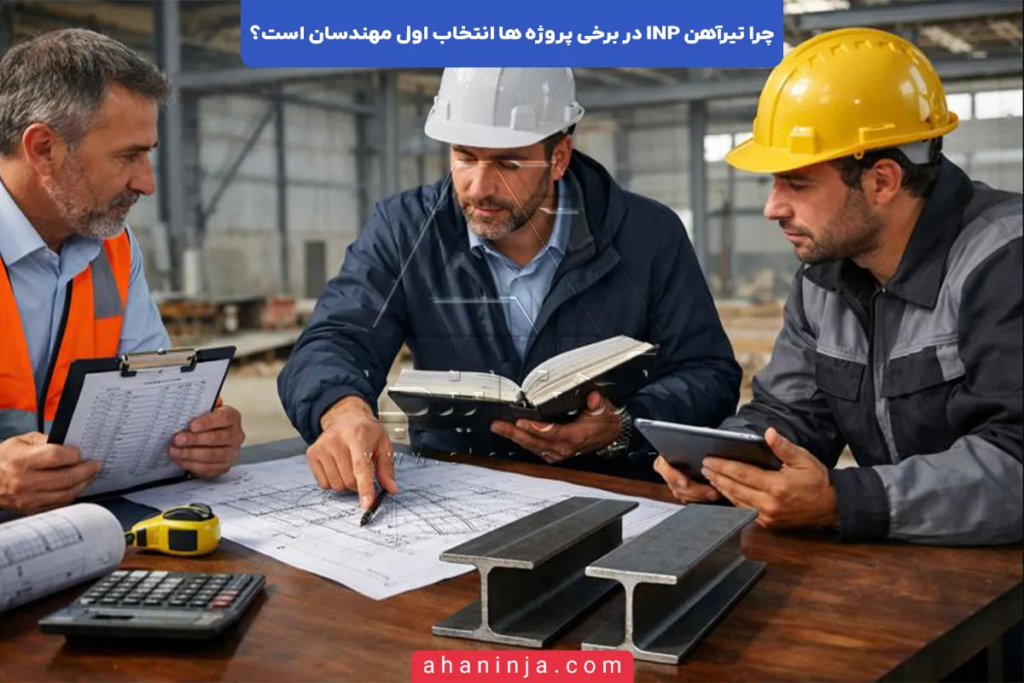 چرا تیرآهن INP انتخاب اول برخی پروژه هاست؟ 3 چرا تیرآهن INP انتخاب اول برخی پروژه هاست؟