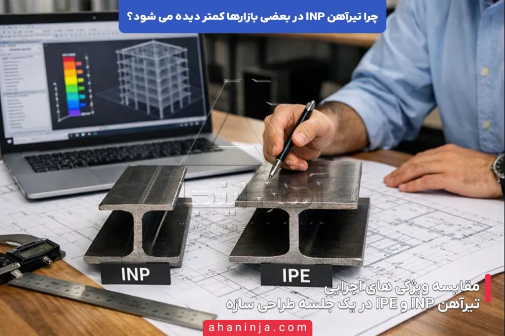 چرا تیرآهن INP در بعضی بازارها کمتر دیده می شود؟ 5 چرا تیرآهن INP در بعضی بازارها کمتر دیده می شود؟