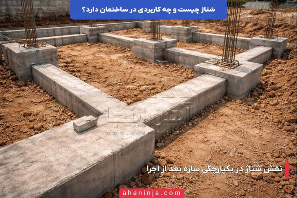 شناژ چیست و چه کاربردی در ساختمان دارد؟ 4 شناژ چیست؟