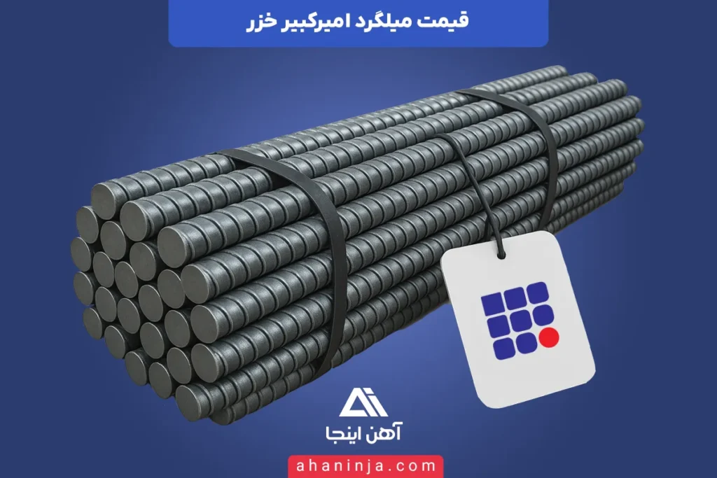 قیمت میلگرد فولاد امیرکبیر خزر