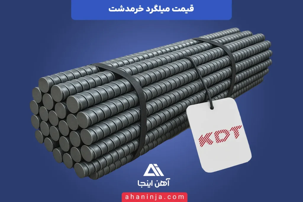 قیمت روز میلگرد خرمدشت