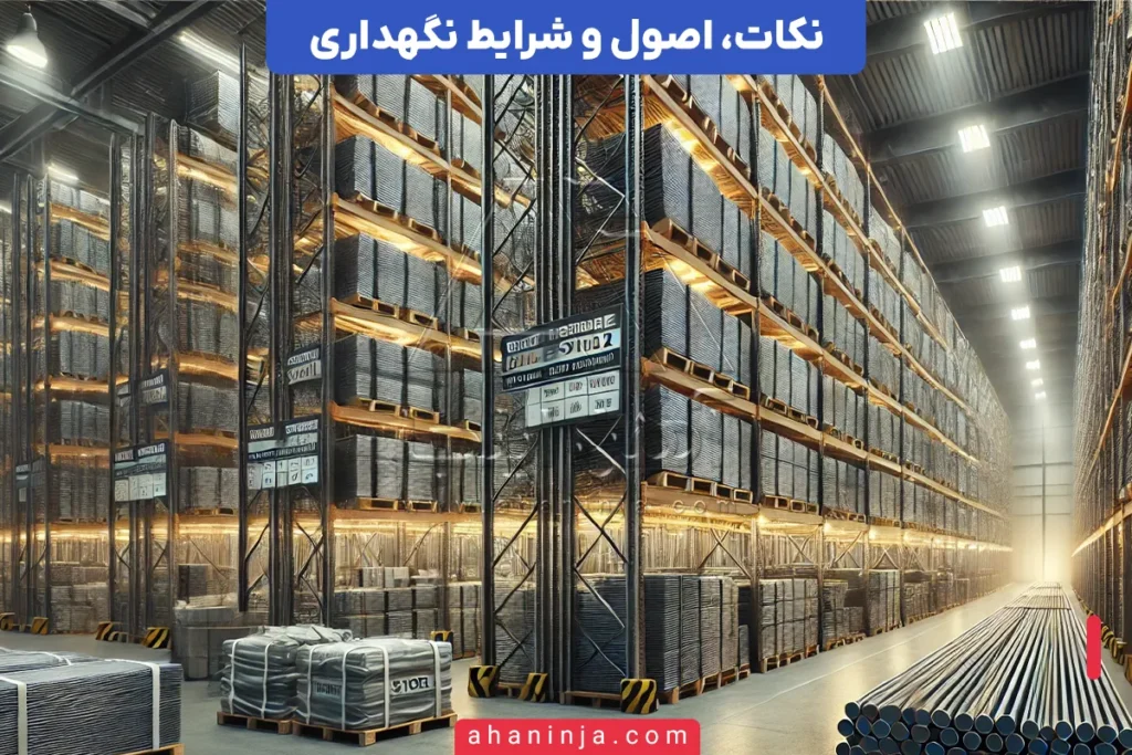 انبارداری میلگرد