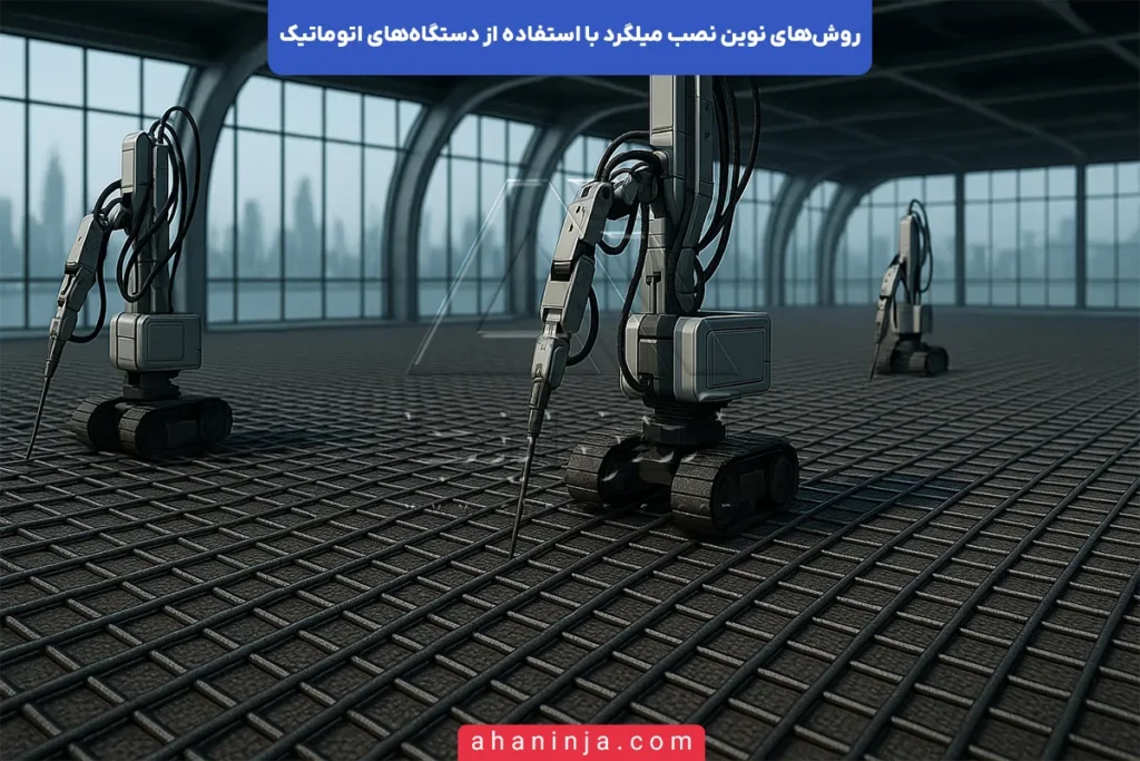 روش‌های نوین نصب میلگرد