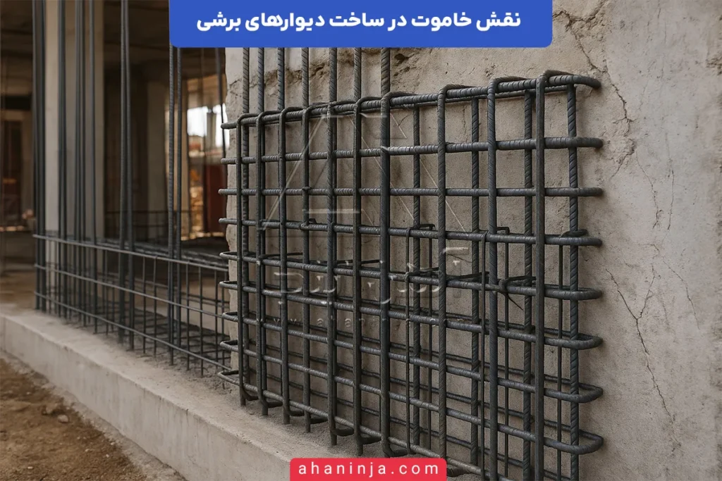 نقش خاموت در دیوار برشی