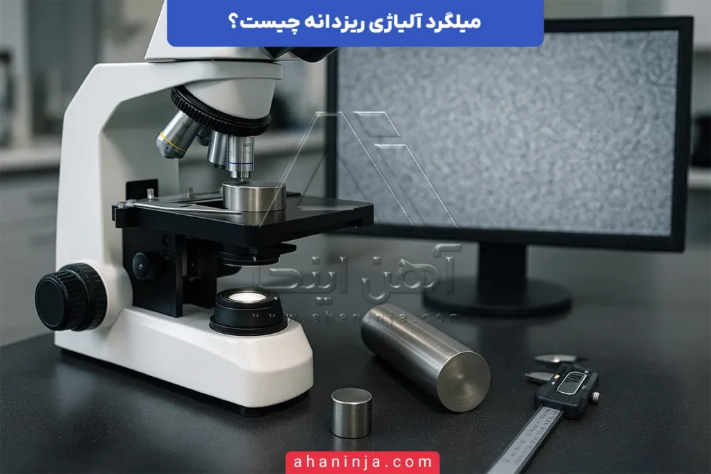 میلگرد آلیاژی ریزدانه