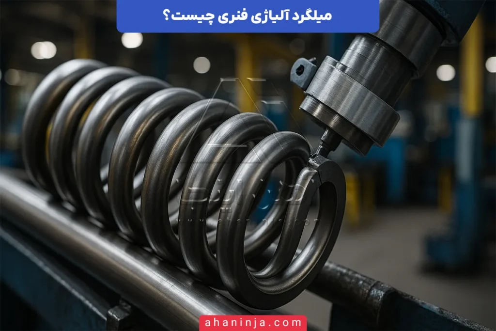 میلگرد آلیاژی فنری