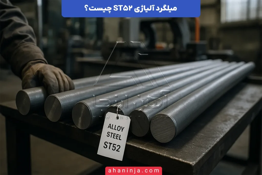 میلگرد آلیاژی ST52