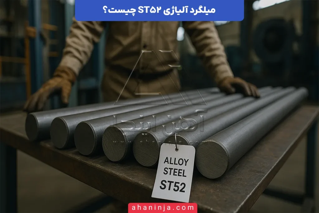 میلگرد آلیاژی ST52