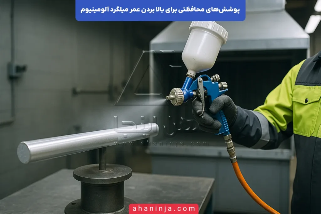 معرفی پوشش‌های محافظ میلگرد آلومینیوم