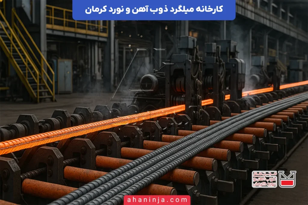 معرفی کارخانه ذوب آهن و نورد کرمان
