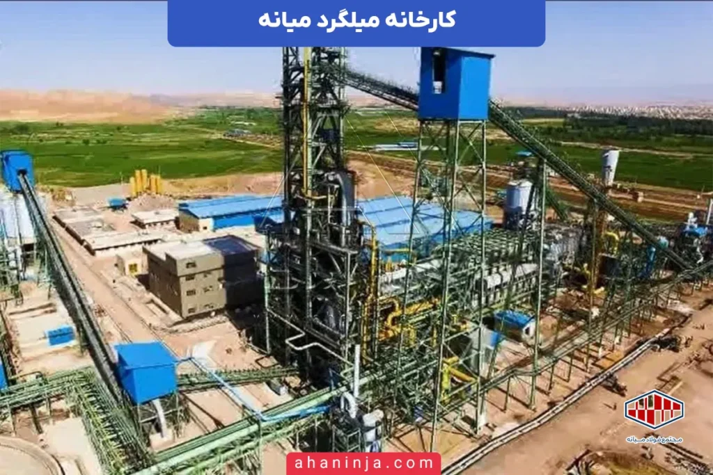 کارخانه میلگرد میانه