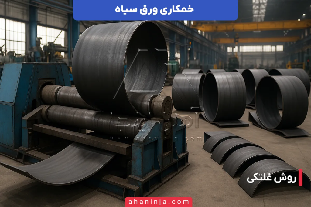 خمکاری ورق سیاه