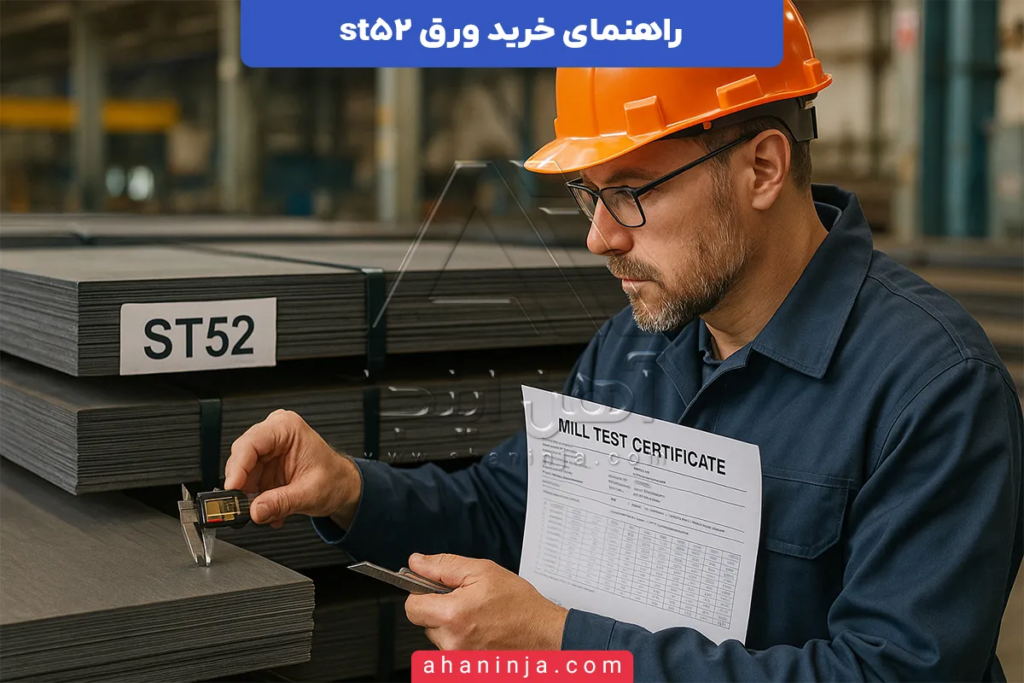 راهنمای خرید ورق st52