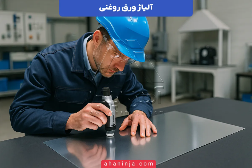 آلیاژ ورق روغنی