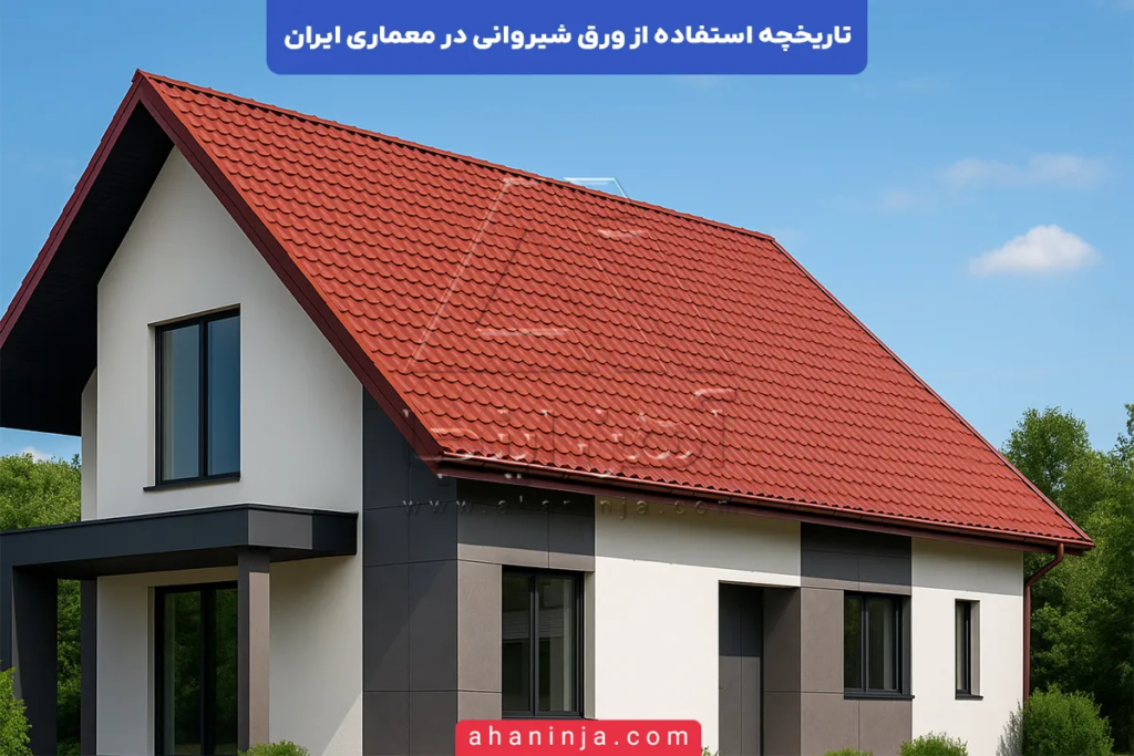 تاریخچه ورق شیروانی
