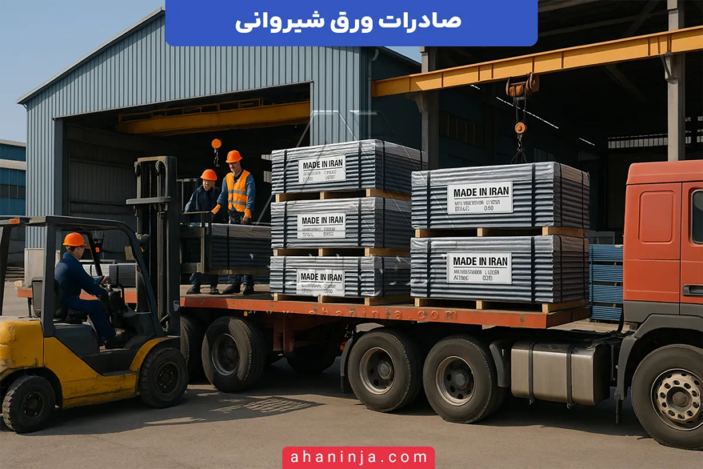 صادرات ورق شیروانی