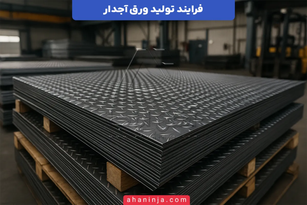 تولید ورق آجدار