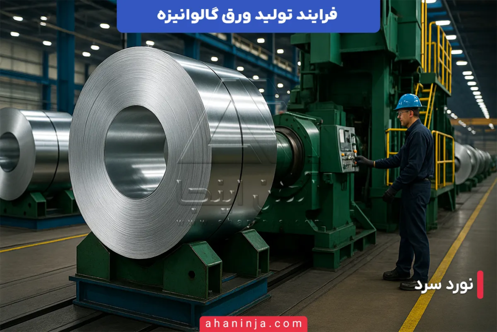 تولید ورق گالوانیزه