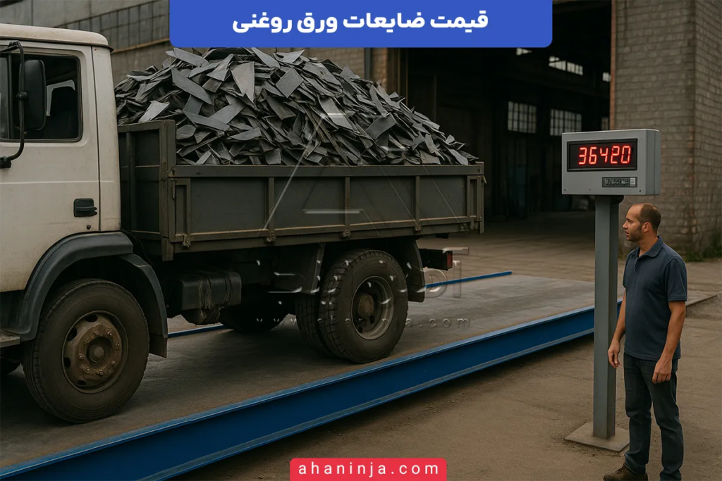 ضایعات ورق روغنی