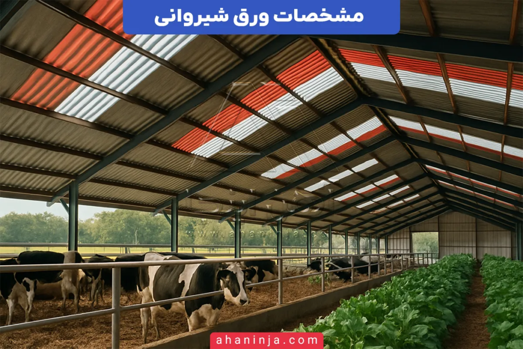 مشخصات ورق شیروانی