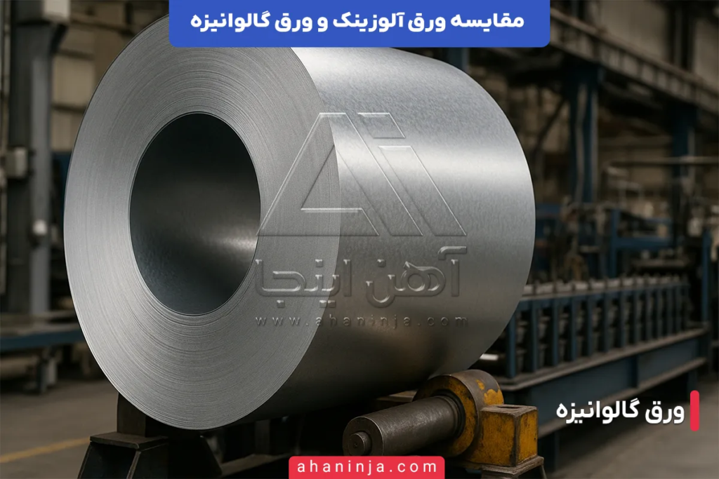 تفاوت ورق آلوزینک و ورق گالوانیزه