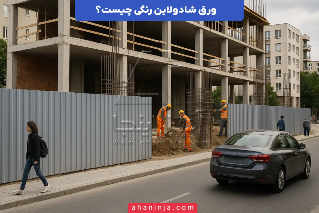 ورق شادولاین رنگی